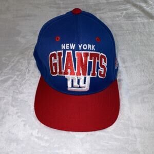 Mitchell & Ness New‎ York Giants NFL Adjustable Blue Red Wool Hat